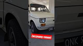 REMONTUJEMY FIATA 126P NOWA SERIA szafran polskifiat youngtimer golf fiat126p motoryzacja [upl. by Scurlock853]