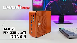 Orion Pro First Look An Ultra Fast Ryzen 9 All Metal Mini PC Hands On [upl. by Jamison]