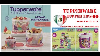 Catálogo Tupperware TUPPER TIPS 09  2024 MÉXICO [upl. by Wollis]