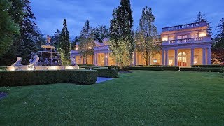 489 Lakeshore Road East Oakville Canada  The Magnificent Luxury Estate Canada [upl. by Copland]