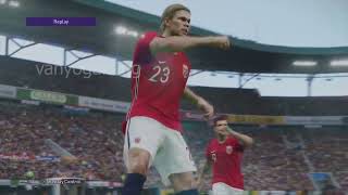 Norway vs Serbia Highlights  UEFA Nations League 2022  PES 21 [upl. by Lseil497]