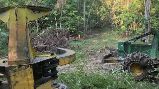 Logging in KY in between rain storms [upl. by Mallis]