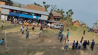 Lungthung vollybal game tentola4 vs khairang7 dewon chowk [upl. by Selym586]