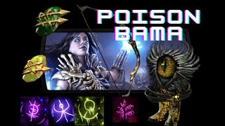 PoE 324 NECRO LEAGUE Poison BAMA Necromancer  Launch Weekend Update [upl. by Yesak957]