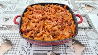 PASTA AL FORNO CALABRESECALABRIAN BAKED PASTA [upl. by Rephotsirhc124]