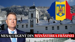 MANASTIREA FRASINEI Mesaj Urgent Pentru Romania  Preotul Ioanichie Nu Va [upl. by Natal]