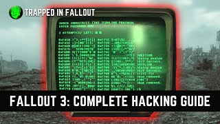 Fallout 3 Hacking Tutorial For Beginners [upl. by Pandolfi]