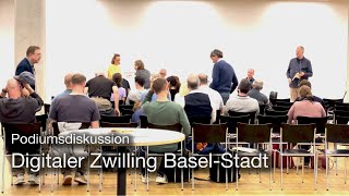 Podiumsdiskussion Digitaler Zwilling BaselStadt  30 GeoForum BaselStadt [upl. by Honor]