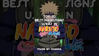 Top 10 Best Handsigns Users in Naruto [upl. by Kobe]