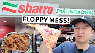 Why SBARRO is Failing FLOPPY and GREASY Pizza at Declining Chain [upl. by Tiebout]