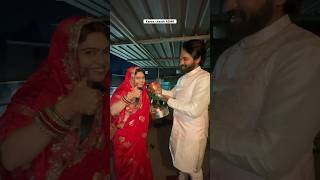 Desi families events😅 karwachauth karwachauthspecial couplegoals desiparents funny anmol [upl. by Drofxer874]