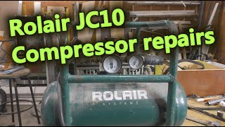 JC10 Rolair compressor repair Trials and tribulations [upl. by Sylvie]