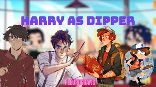 Slytherins  Luna React to Harry Potter as Dipper Pines Billdip  Gravity Falls  HP  GCRV [upl. by Doti]