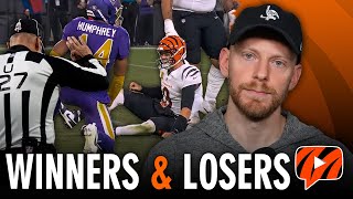 Bengals WINNERS amp LOSERS After HEARTBREAKING LOSS to Ravens [upl. by Ybreh531]