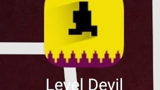 لعبه جداً صعبه  Level Devil  😱🔥 [upl. by Einnil]