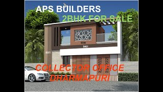 2BHK Site 2 Dharmapuri  Bookings open APS BUILDERS [upl. by Zalea]