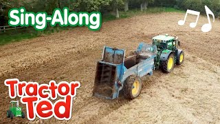 Muck Spreading Song  Tractor Ted SingAlong 🎶  Tractor Ted Official Channel [upl. by Ardnalak]