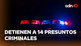 ¡Más de 50 días de violencia en Sinaloa Detienen a 14 presuntos criminales [upl. by Keri]