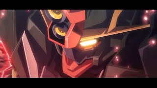 Gundam 00 Command QanT VS Gundam Barbataurus  GUNDAM BREAKER BATTLOGUE  Fight Scene [upl. by Schram]