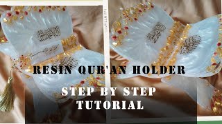 Resin rehal tutorial step by step  Resin Rehal Banane k Tarika [upl. by Nnylekoorb]