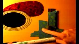 Acoustic Guitar Bridge Sanding [upl. by Anol]