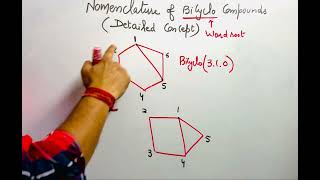 IUPAC name of Bicyclic compounds Bsc chemistry class 11 JEE advanced [upl. by Aicenra975]