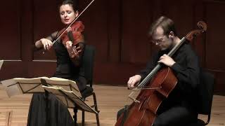 Castalian Quartet  Mozart String Quartet in C major K465 Dissonance [upl. by Ahseyd]