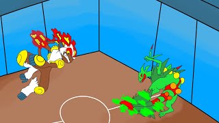 Infernape Vs Mega Sceptile Pokémon Tournament [upl. by Mohkos]