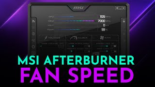 MSI Afterburner speed control not working  MSI Afterburner fan control [upl. by Os559]