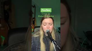 FirefliesOwl CityCover🪲 cover fireflies owlcity singing harmonies singer singingcover [upl. by Peony]