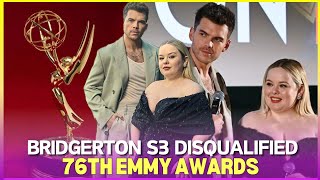 Why is The Bridgerton season 3 disqualified from the 2024 Emmy Awards But Nicola Coughlan attend [upl. by Anifesoj]