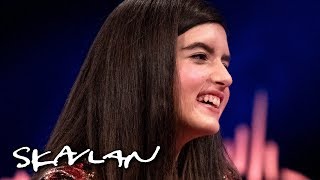 Singer Angelina Jordan – I dont feel like a 12yearold  SVTTV 2Skavlan [upl. by Choong756]