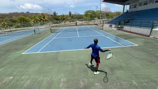 Practice with ex ATP Pro Road to my first ATP Point [upl. by Temme]