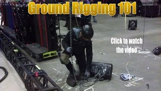 Ground Rigging 101 Training for Entertainment Rigging Industry Intro [upl. by Assila]