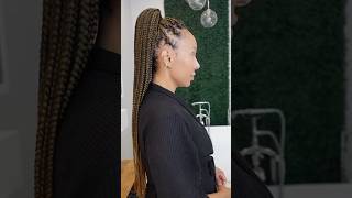 ✨Phony Pony✨ braidhairstylesforblackwomen hairstyling blackhairstyles [upl. by Eivad]