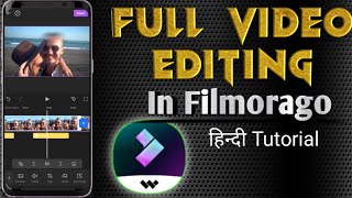 How to edit video in filmorragofilmora full video editing tutorial in hindifilmora use in Hindi [upl. by Bracci842]