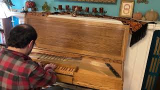 Fretted clavichord by Robert Duffy [upl. by Haywood]