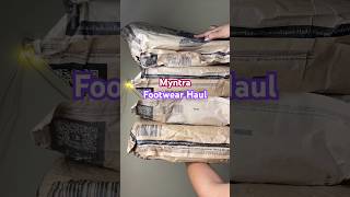 Myntra footwear haul  Myntra sandals  myntra finds myntrahaul unboxing shorts [upl. by Suoirad]