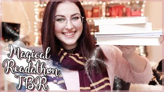 MAGICAL READATHON CHRISTMAS AT HOGWARTS TBR  Book Roast [upl. by Alic]