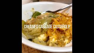 Creamed Cabbage Casserole [upl. by Viddah995]