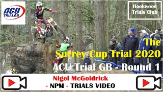 ACU Trial GB R T Keedwell British Trials Championship Round 1  7th March 2020 The Surrey Cup Trial [upl. by Neela]