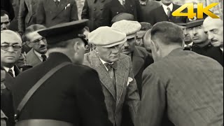 Mustafa Kemal ATATÜRK 4K60FPS [upl. by Nywles573]