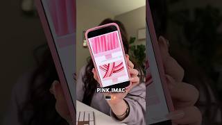 THE PINK IMAC VS THE PINK IMAC which is your favorite pink🖥️💓 appleimac youtubeshorts [upl. by Hiltan254]