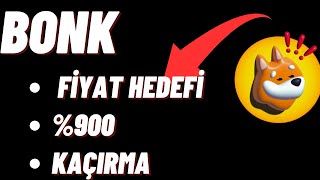 BONK COİN �00 KOŞUSUNU KAÇIRMA ACİL  FİYAT HEDEFİ  SATIŞ YERLERİMİZ SOLANA RAY JUP [upl. by Beker125]