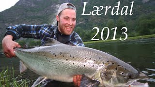 LaksefiskeSalmonfishing Lærdal Norway 2013 Neteland Production HD [upl. by Arayc]