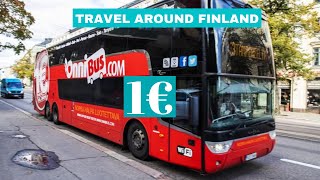 Helsinki Tampere by Bus 2 Hours Journey 180 Kilometers in 15 minutes [upl. by Adnot]