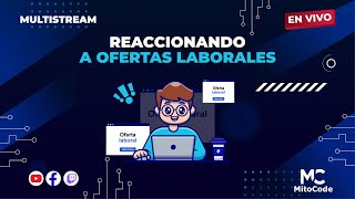 Reaccionando a ofertas laborales de programación 😯 [upl. by Eimarrej788]