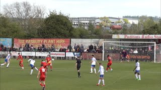 Banbury United v Tamworth  Highlights [upl. by Aicnorev]