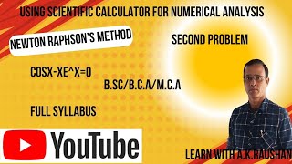 Newton Raphsons MethodRaphsons MethodNumerical AnalysisytstdioytViralvideoAKRaushan [upl. by Hewe770]