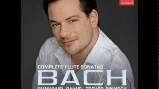 Emmanuel Pahud Bach Sonata in g minor 12 bwv 1020 [upl. by Oakes]